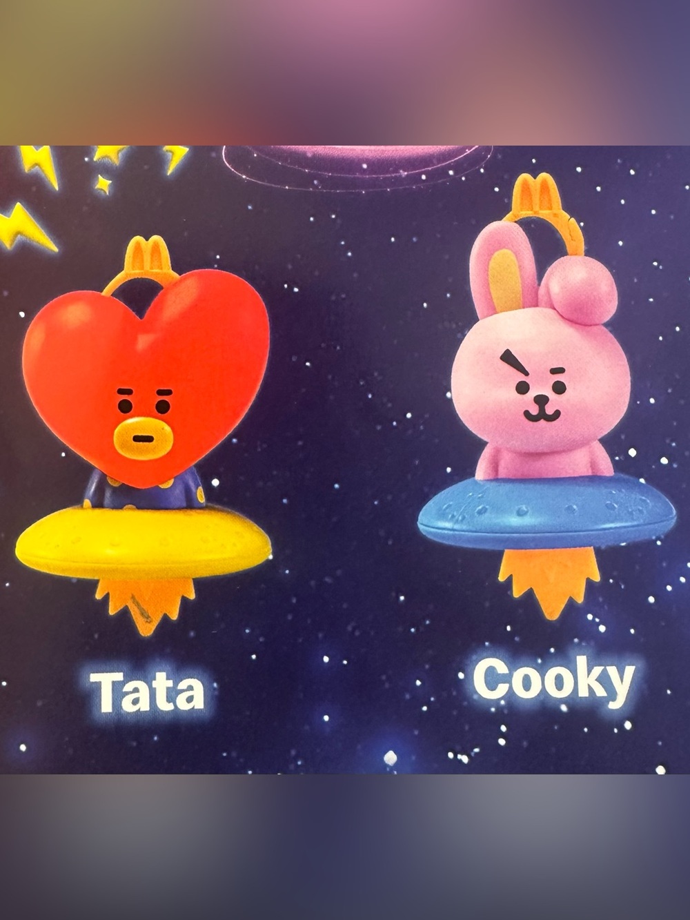 Cooky & Tata BTS set McDonalds toys